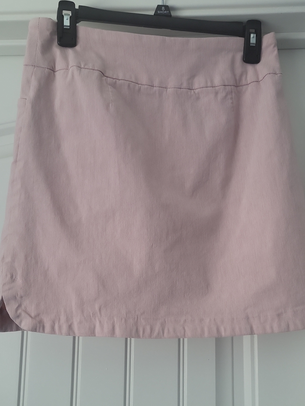 Women's Mini Skort in Light Pink